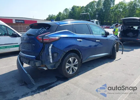 2021 Nissan Murano Sv Fwd z USA, uszkodzony, nr VIN 5N1AZ2BJ3MC132049